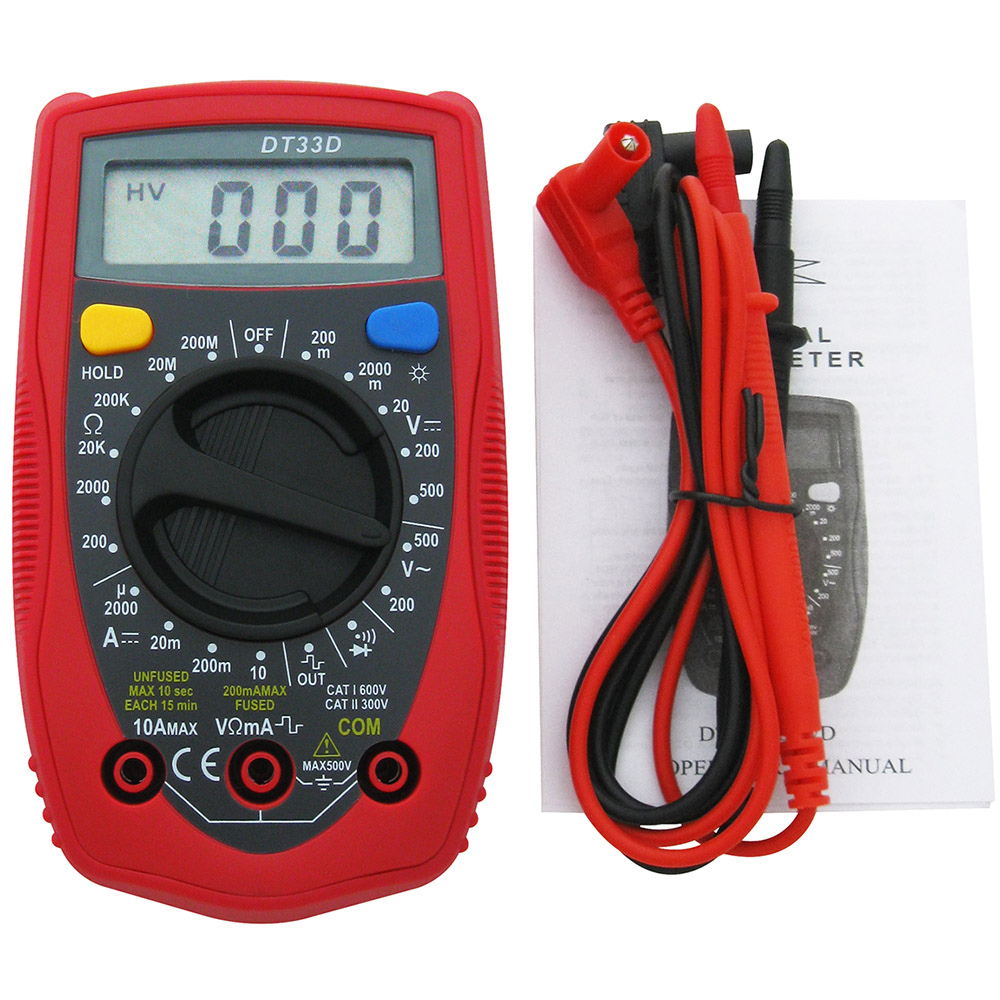 CHINYOO DT33 series digital multimeter