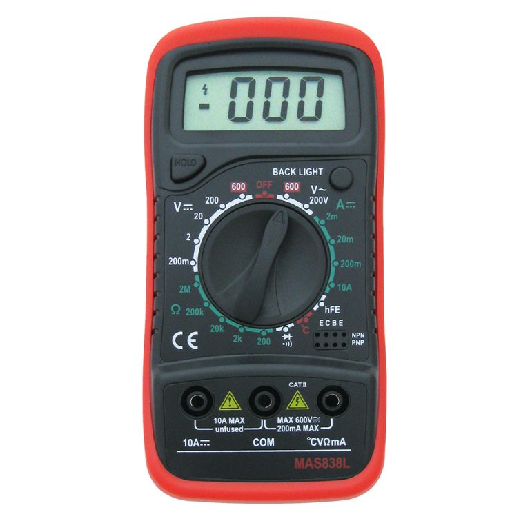 DT858L_MAS838L Digital Multimeter