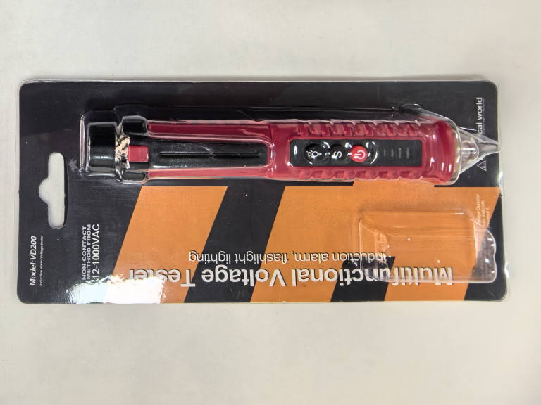 VD10 Multi-function Inductive Alarm Voltage TesterWith Flashlight L