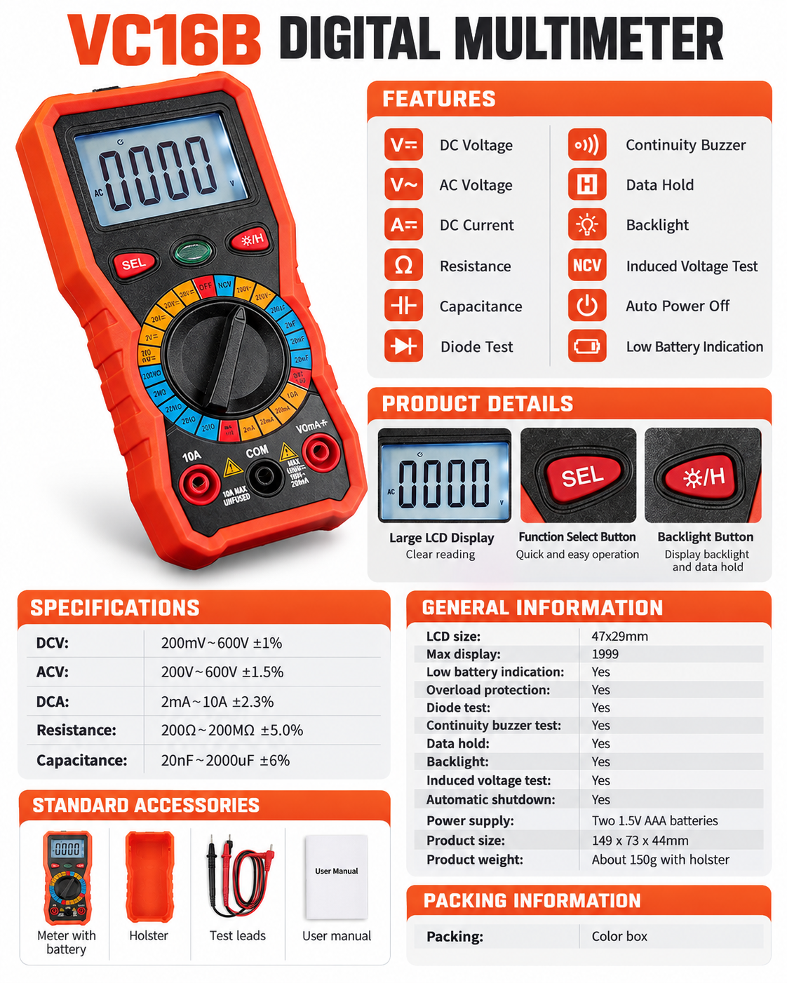 VC16B - Product details