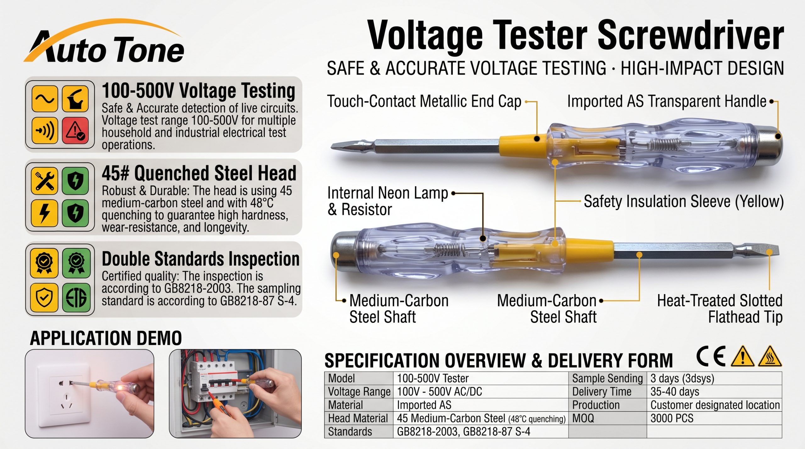 1803-1 voltage tester - Product details