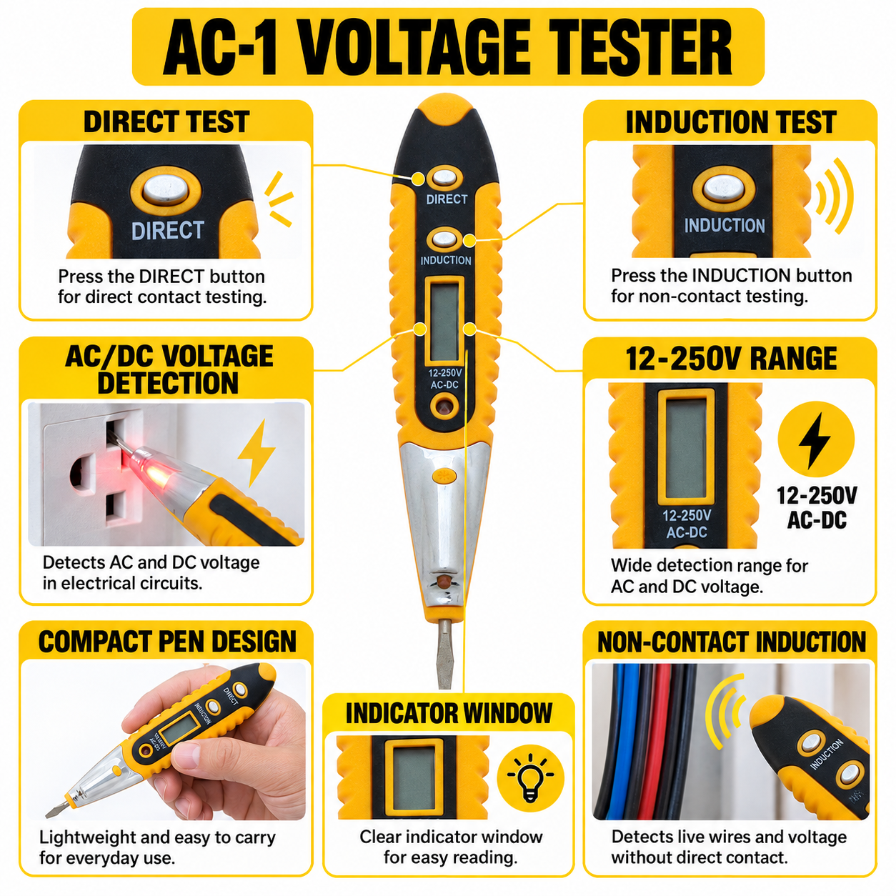 185_AC-1 Voltage Tester - Product details