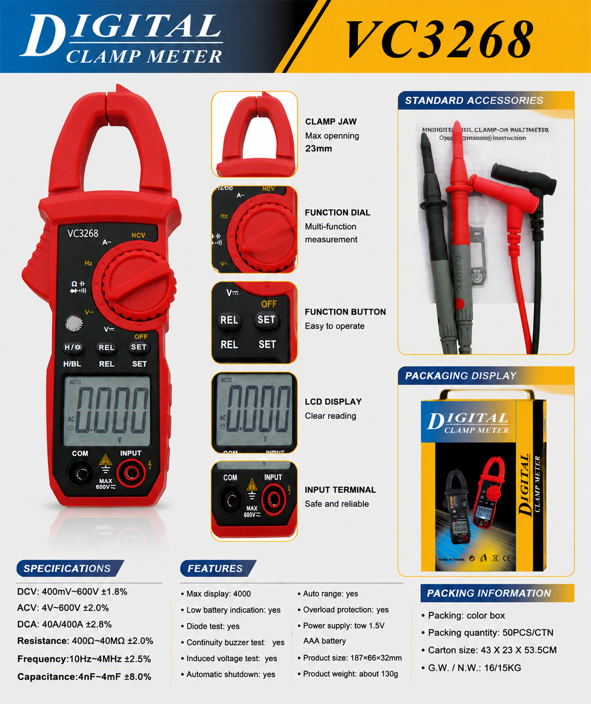 VC3268 - Product details