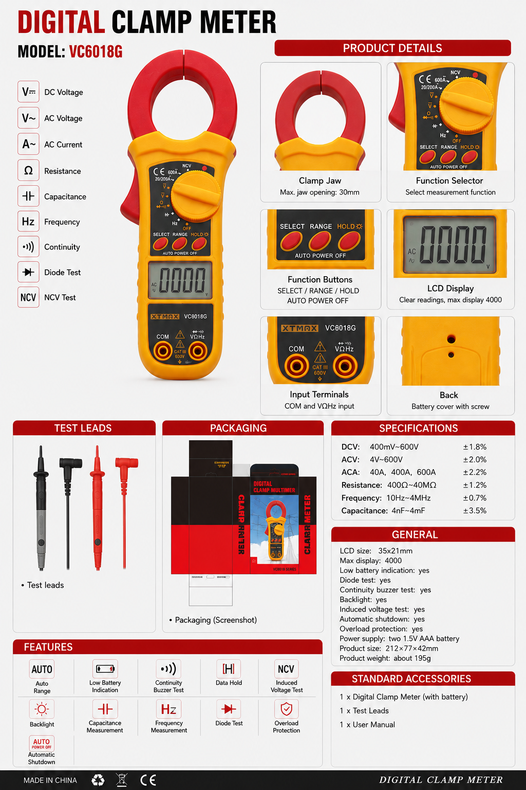 VC6018G-2 - Product details