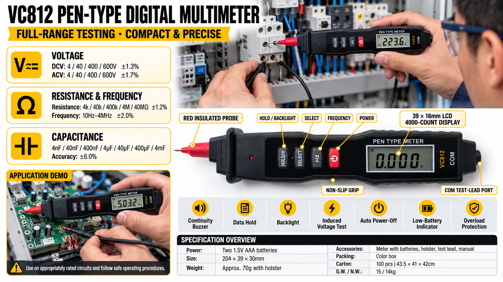VT812 - Product details