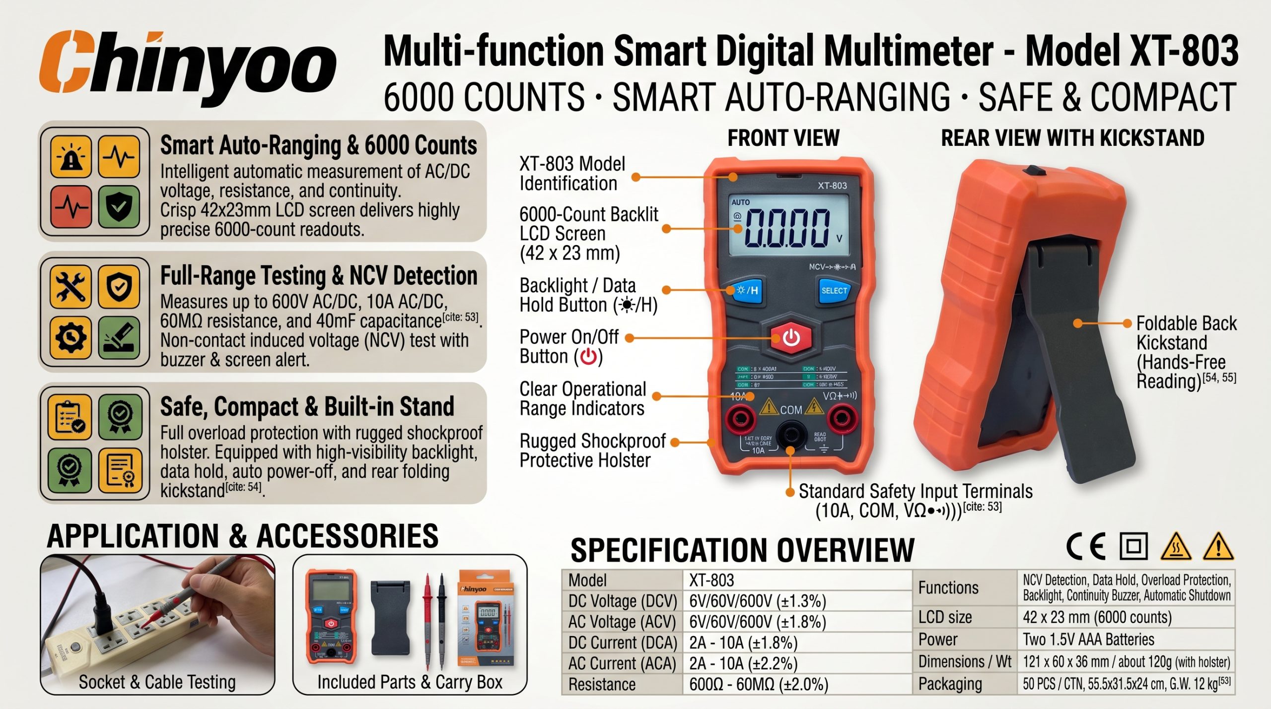 XT803 - Product details